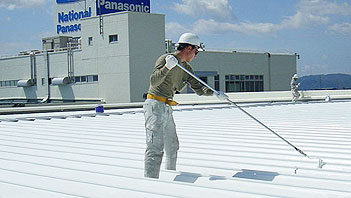 Hypertectum coating tegen dak lekkage